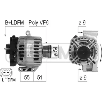 Alternátor ERA Alternátor ERA 210734A