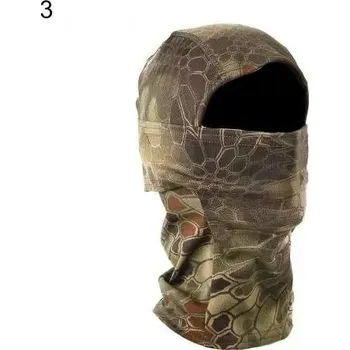 Kukla Taktická balaclava | kukla - na paintball, motorku, lyže, turistiku atp. - maskáčová - W