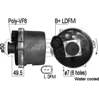 Alternátor ERA Alternátor ERA 209048A + DOPRAVA ZDARMA!