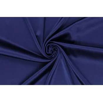Pružné hedvábí v modré barvě 0880/655