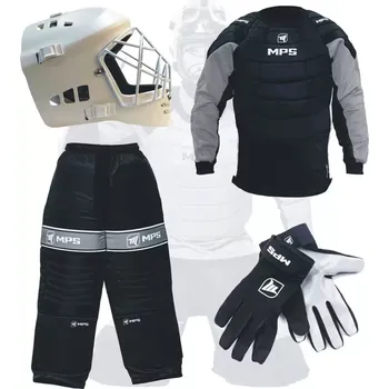 Florbalový dres MPS Black/White brankářský komplet L