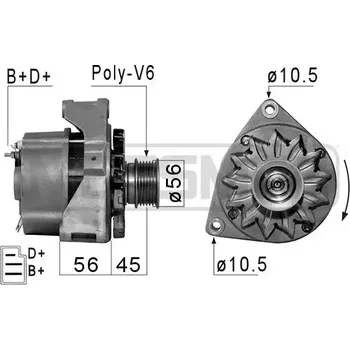 Auto-moto ERA Alternátor ERA 210014A