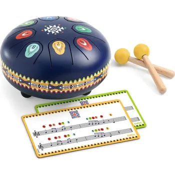 Hudební nástroj pro děti Djeco Animambo DJ06035 kovový bubínek