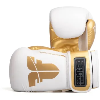 Fighter Training PU FBG-TRP-002 bílé/zlaté, 10 oz