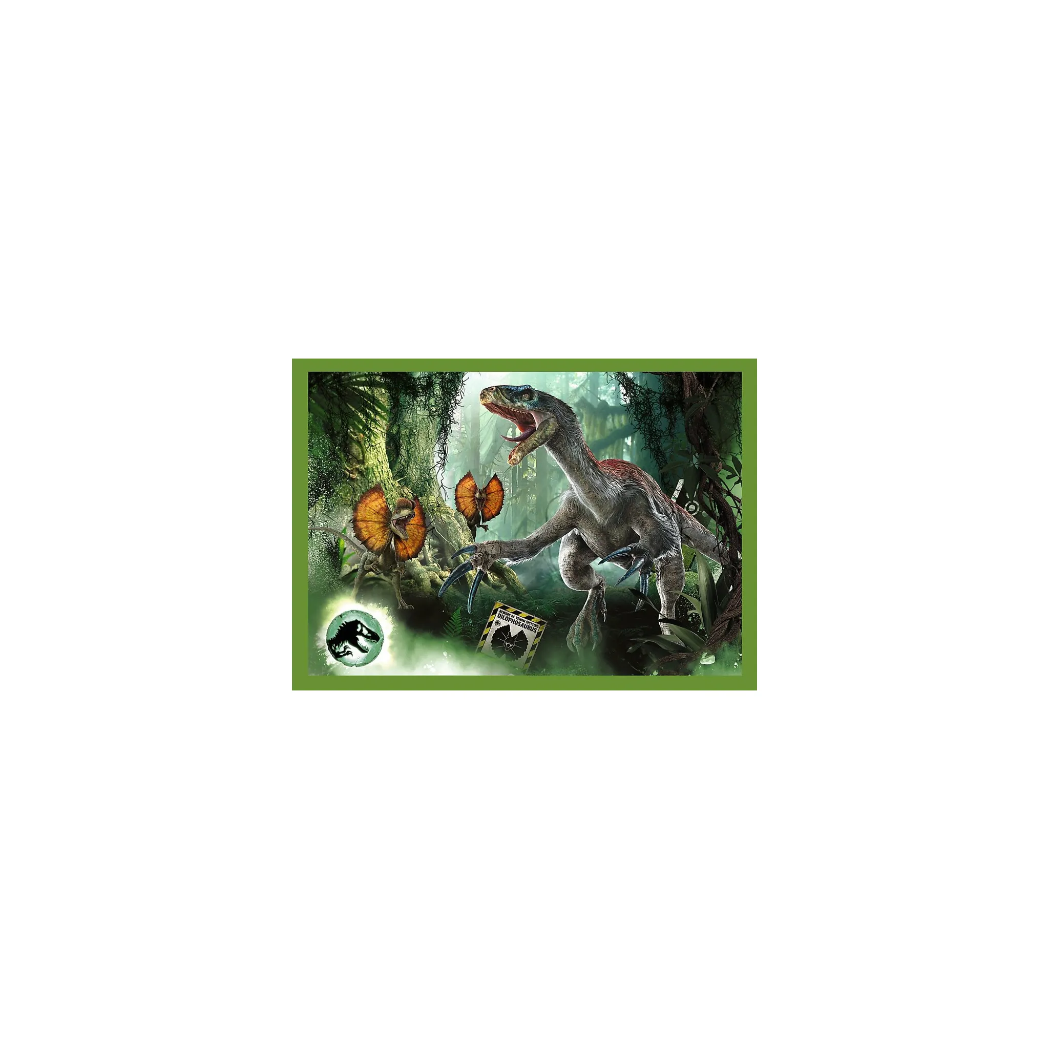 Fotografie 3 - Puzzle Trefl Jurassic World Dominion 4v1 35/48/54/70 dílků