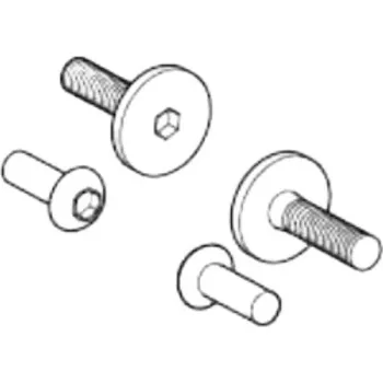 Příslušenství pro přepravu dětí Šrouby Thule 55383 ke stříšce Thule Urban Glide 2