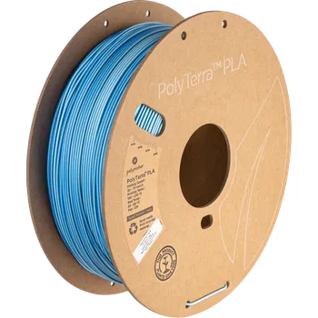 Filament Filament Polymaker PolyTerra PLA Dualní Ledovcová Modrá (Ledově-Modrá) [1,75mm, 1kg]