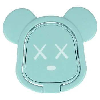 MG | MG Bear Ring držák na mobil na prst, světlomodrý