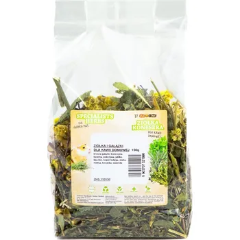 Krmivo pro hlodavce Ham-Stake Bylinky a větvičky pro morčata 150 g