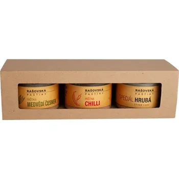 Dárková krabička Rašovská krabička na 3 produkty 160g