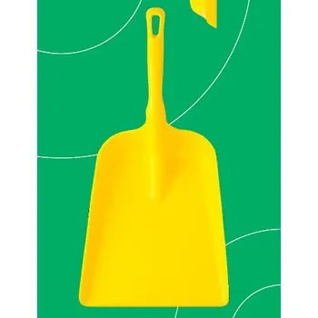 kbelík Velká úklidová lopata, Kobra Barva: Žlutá, Délka, velikost: 27 cm
