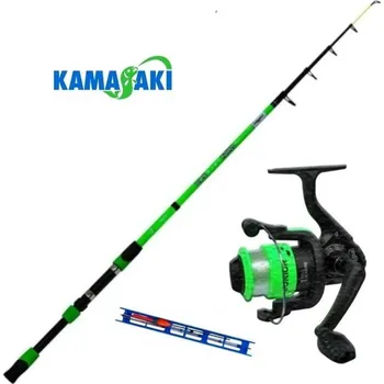 Rybářský prut Kamasaki Junior Set Green