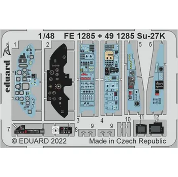 Plastikový model 1/48 Su-27K (MINIB.)