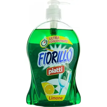 Mycí prostředek Prostředek na nádobí Fiorillo Piatti Limone Ultra Concentrato, ultra koncentrát, s vůní citrónu 750 ml