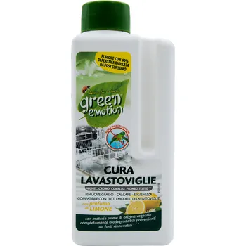 Přípravek do myčky Čistič myčky Green Emotion Cura Lavastoviglie 250 ml