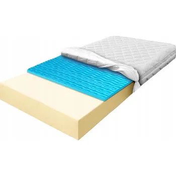 Matrace Pěnová Matrace 90x170 tvarovaná, masážní, 7zónová, vzdušná, 9 cm H2