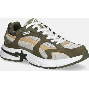 Pánské tenisky Tenisky A Bathing Ape SHARK STA #2 M2 zelená barva, 1K70191315, 44, 91X