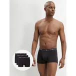 DIM - Bavlněné pánské boxery COTTON STRETCH - balení 3 kusy - černá/XXL