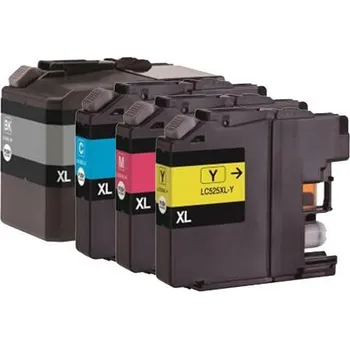 Různí výrobci ** Sada 4 inkoustů LC-529XL BK, LC-525XL CMY do Brother se slevou 9 % !!