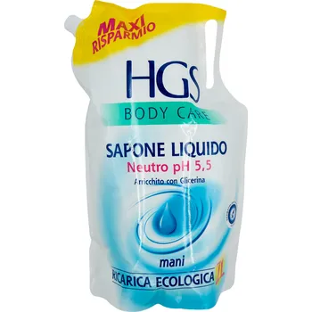 Mýdlo Tekuté mýdlo HGS Sapone Liquido Neutro, netutrální, 2 l