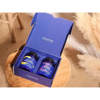 Natios Dárkový balíček na podporu imunity - Vitamin C + Zinek