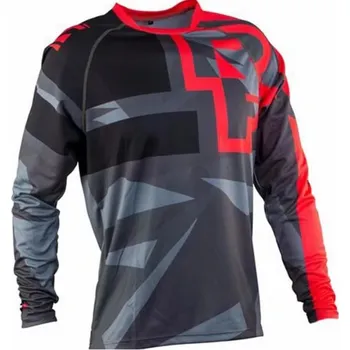 Moto dres Moto dres na minicross pitbike čtyřkolku šedo-červený