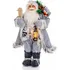 Vánoční světelná dekorace Zimní muž Leonard s lucernou C008413000 45 cm šedý