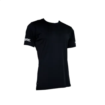 Pánské tričko Salming triko Core 22 Training Tee Black/Asphalt vel. XXXL