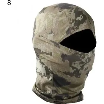 Kukla Taktická balaclava | kukla - na paintball, motorku, lyže, turistiku atp. - maskáčová - U