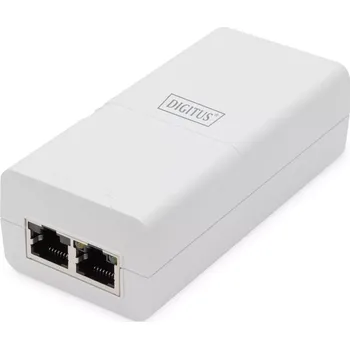 Switch PoE+ injektor 802.3at 30 W, gigabit 10/100/1000, bílý – DIGITUS