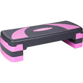 Aerobic step Rebel Active RBA-3225-PU šedý/růžový