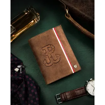 Peněženka Velká pánská kožená peněženka - Peterson