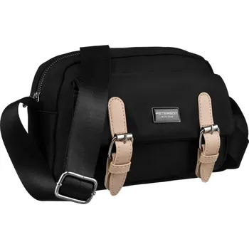 Kabelka Malá praktická dámská messenger taška nylonu Barva: Černá