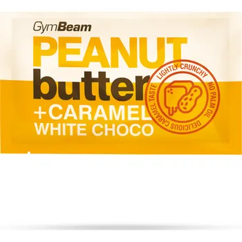 GymBeam Sample Peanut Butter with Caramel White Chocolate 30 g