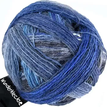 Příze Schoppel Wolle Wunderklecks 2147 Liquid Blue (Ponožková příze Wunderklecks 2147 Liquid Blue)