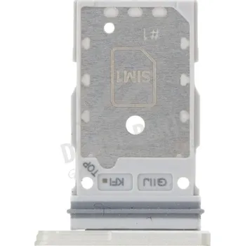 Pouzdro na mobilní telefon Samsung Galaxy S21 FE SIM tray white, držák, šuplík