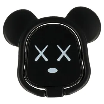 MG | MG Bear Ring držák na mobil na prst, černý
