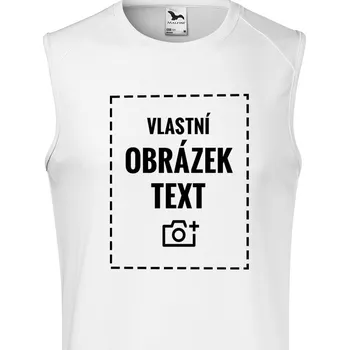 Pánské tílko Pánské funkční tílko s vlastním potiskem, Barva Bílá, Velikost S, Canvas Pánské tílko Breeze Bezvatriko.cz