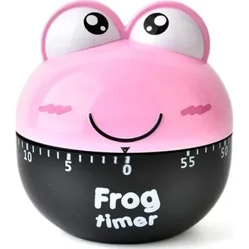 Kuchyňská minutka Kuchyňský časovač | minutka do kuchyně, zvířátko - růžová žába