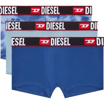 Boxerky SPODNÍ PRÁDLO DIESEL UMBX-DAMIEN 3-PACK BOXER-SHO BLUE