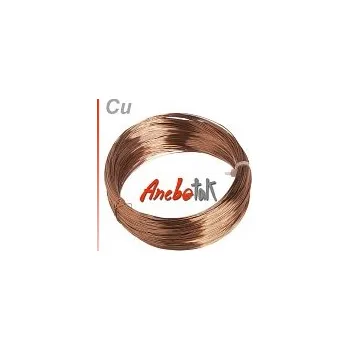 Hobby drát Měděný drát surový měkký, 1,2 mm (100 m)