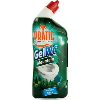 WC čistič Čistič WC Pratic Gel Wc Mountain, s vúní hor, 750 ml