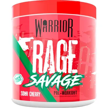 Anabolizér Warrior Rage Savage 330 g Příchuť: Ovocný salát