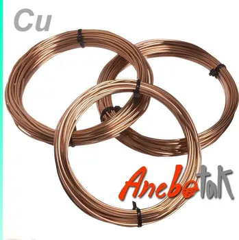 Korálek Měděný drát surový polotvrdý; 0,4 mm; cívka 10 m