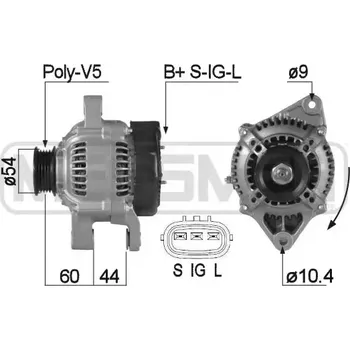 Alternátor ERA Alternátor ERA 210266A