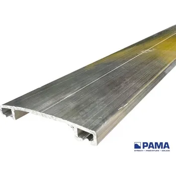 Stavební profil Hliníková přítlačná lišta profil vrchní 3m