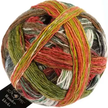 Příze Schoppel Wolle Wunderklecks 2433 Shin Kyo Bridge (Ponožková příze Wunderklecks 2433 Shin Kyo Bridge)