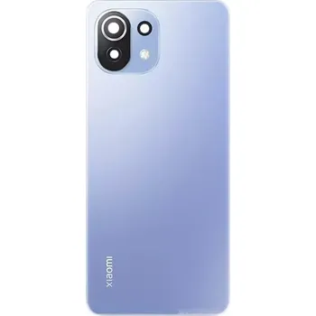 Náhradní kryt pro mobilní telefon Xiaomi Mi 11 Lite kryt baterie + sklíčko kamery blue