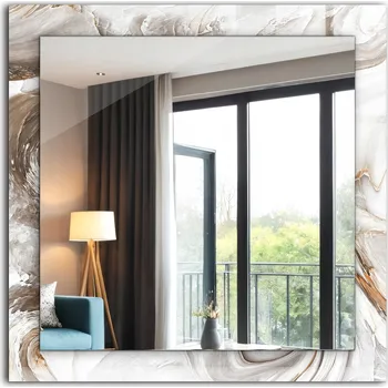 Zrcadlo Zrcadlo Coloray nástěnné čtverec 600 x 600 mm