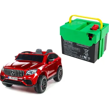 Dětské elektrovozidlo Bateriový box pro elektrické autíčko Mercedes GLC 63 S 4x4, baterie 2x 12V/7Ah